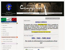 Tablet Screenshot of comune.campofilone.fm.it